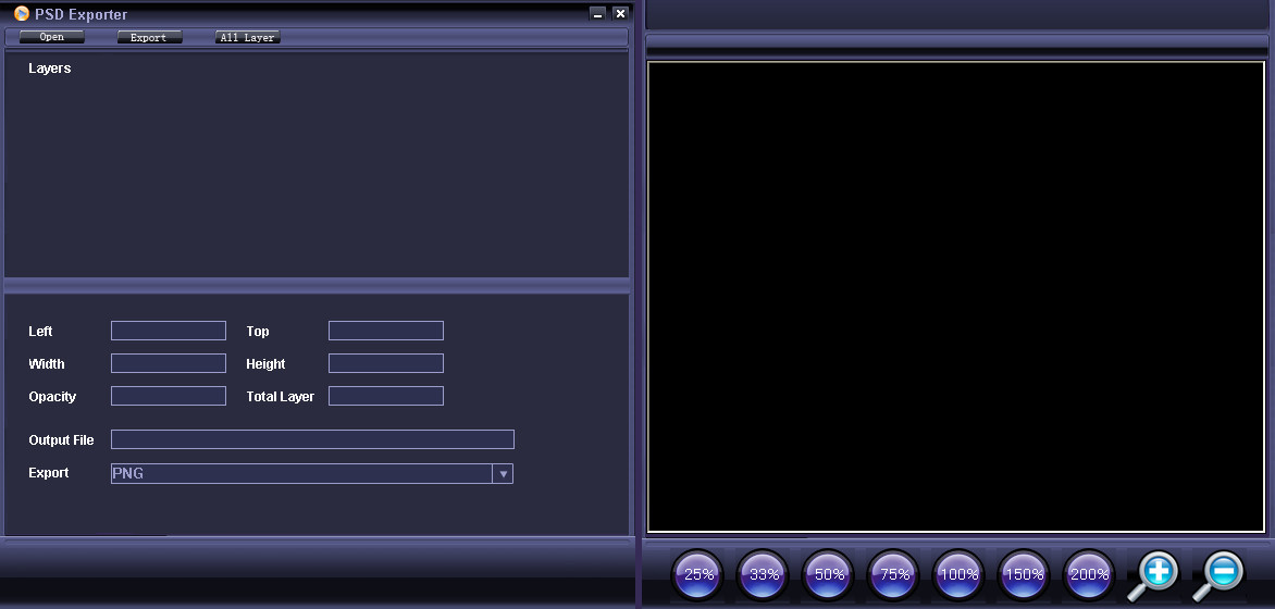 PSD Exporter